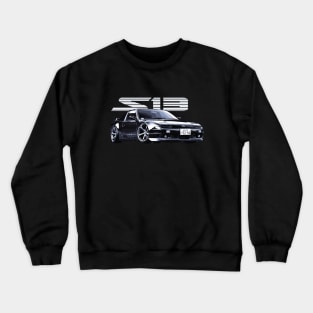 nissan s13 Japanese Style 180 240 Drift Machine Crewneck Sweatshirt